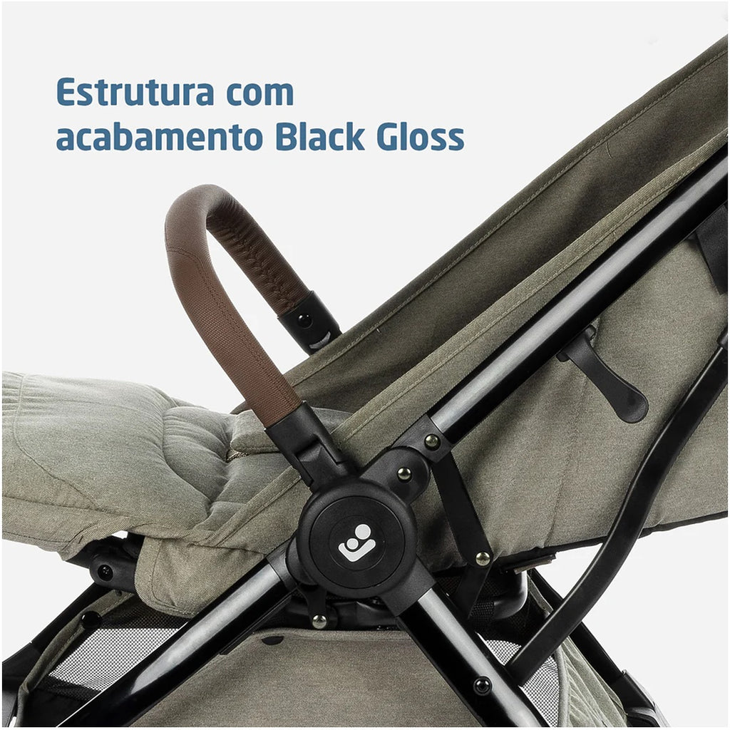 Estrutura com acabamento Black Gloss